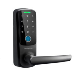 Cerradura Inteligente huella wifi bluetooth Ultraloq Latch 5 Fingerprint negro