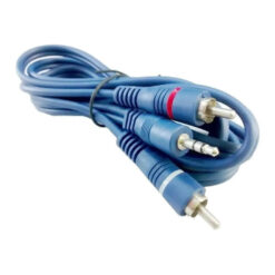 Cable Miniplug/RCA 4mts Artekit Línea Blue