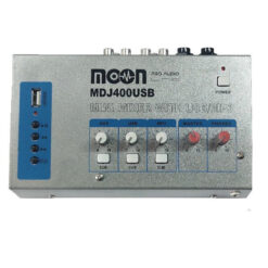 Mixer 4 Canales Usb Mp3 Moon Mdj400usb