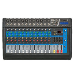 Consola potenciada 12 canales bluetooth (250W+250W 4Ohms) Moon PM122