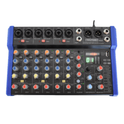 Mixer 8 Canales 99 Efectos Bluetooth Mp3 Usb Moon Mx8