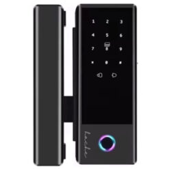 Cerradura inteligente bluetooth huella tarjeta Clave TTLock puertas de vidrio Hache V1