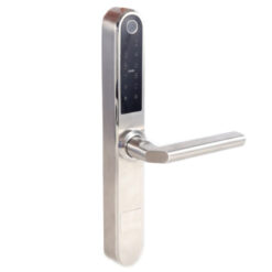 Cerradura INTELIGENTE Bluetooth Huella Tarjeta Clave APP Ttlock Hache S31 Plateada