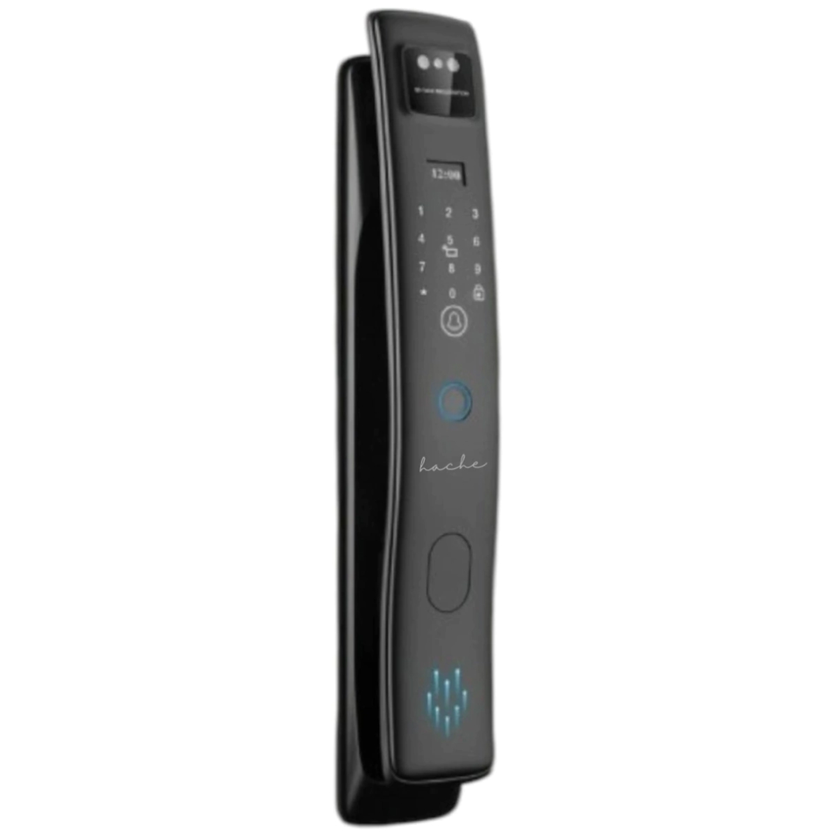 Cerradura inteligente Wifi huella tarjeta clave App Tuya Hache T9