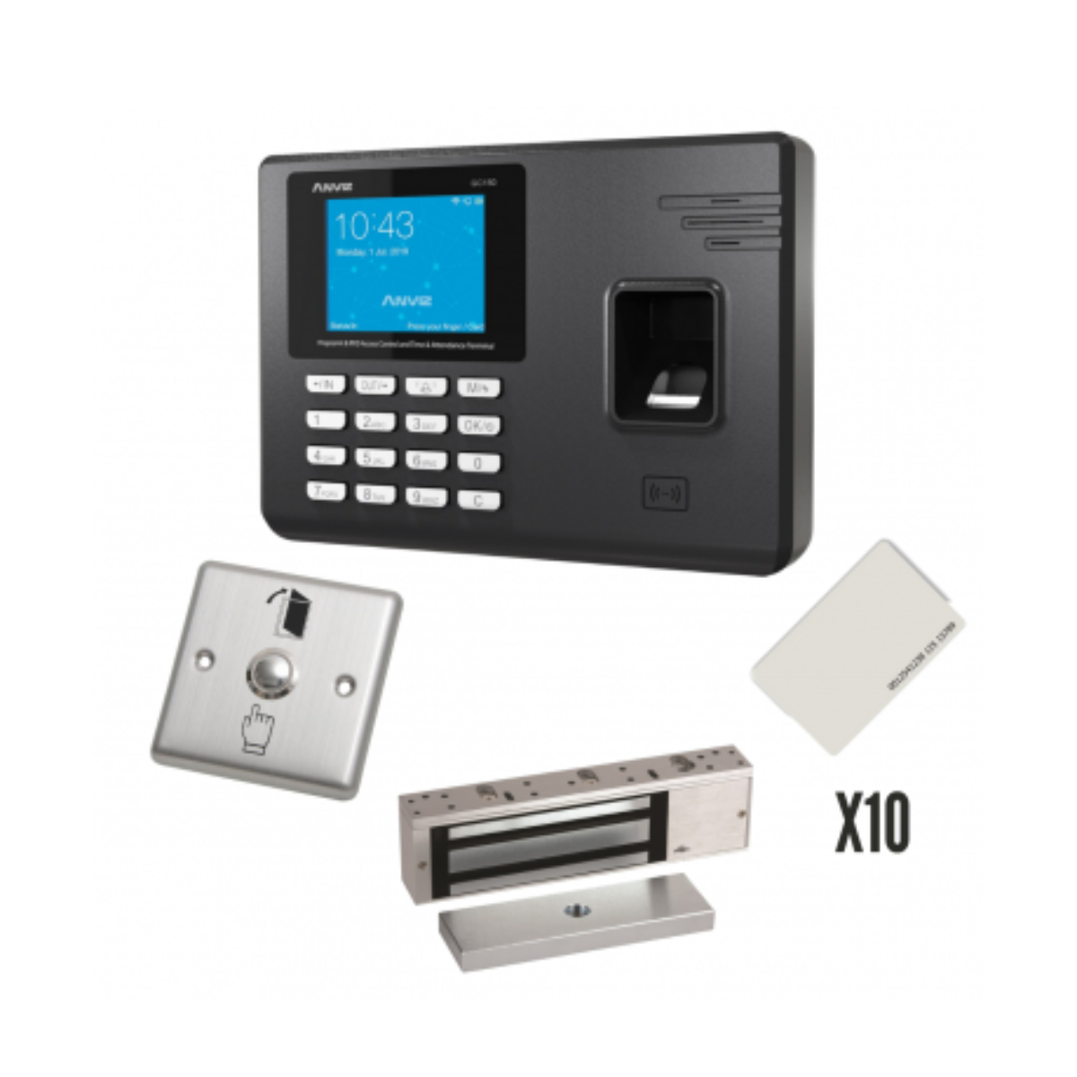 Kit 2 Control De Acceso Anviz Gc150