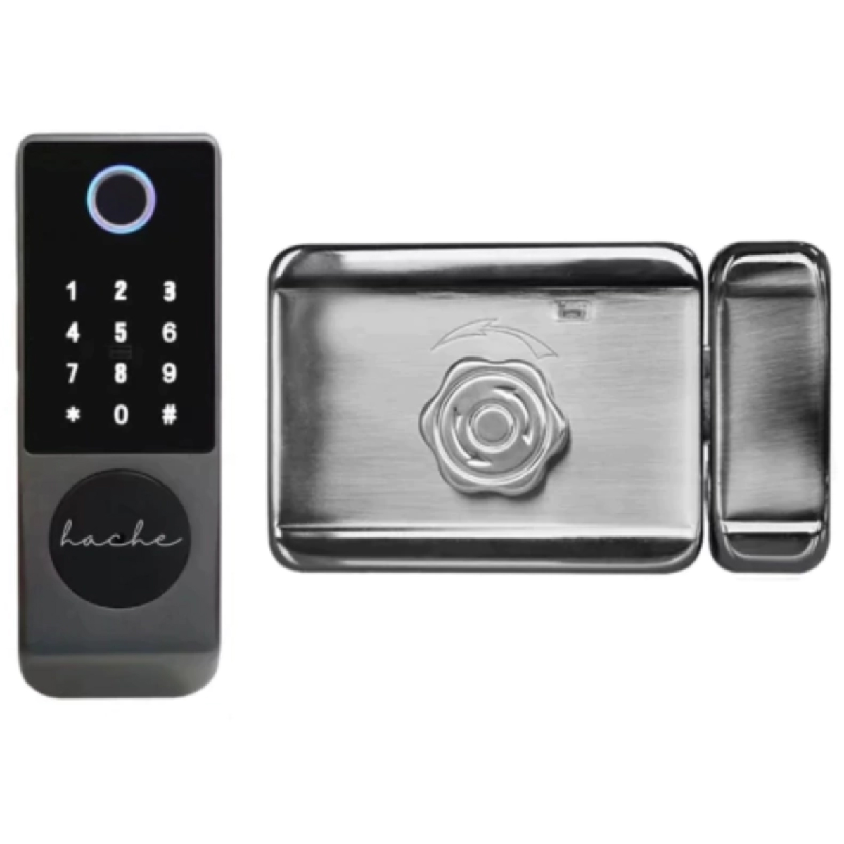 Cerradura inteligente bluetooth huellas tarjetas claves TTLock Hache E1