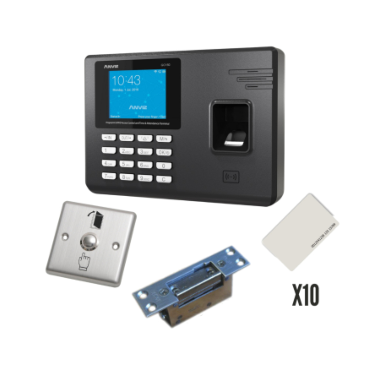 Kit 2 Control De Acceso ANVIZ Gc150
