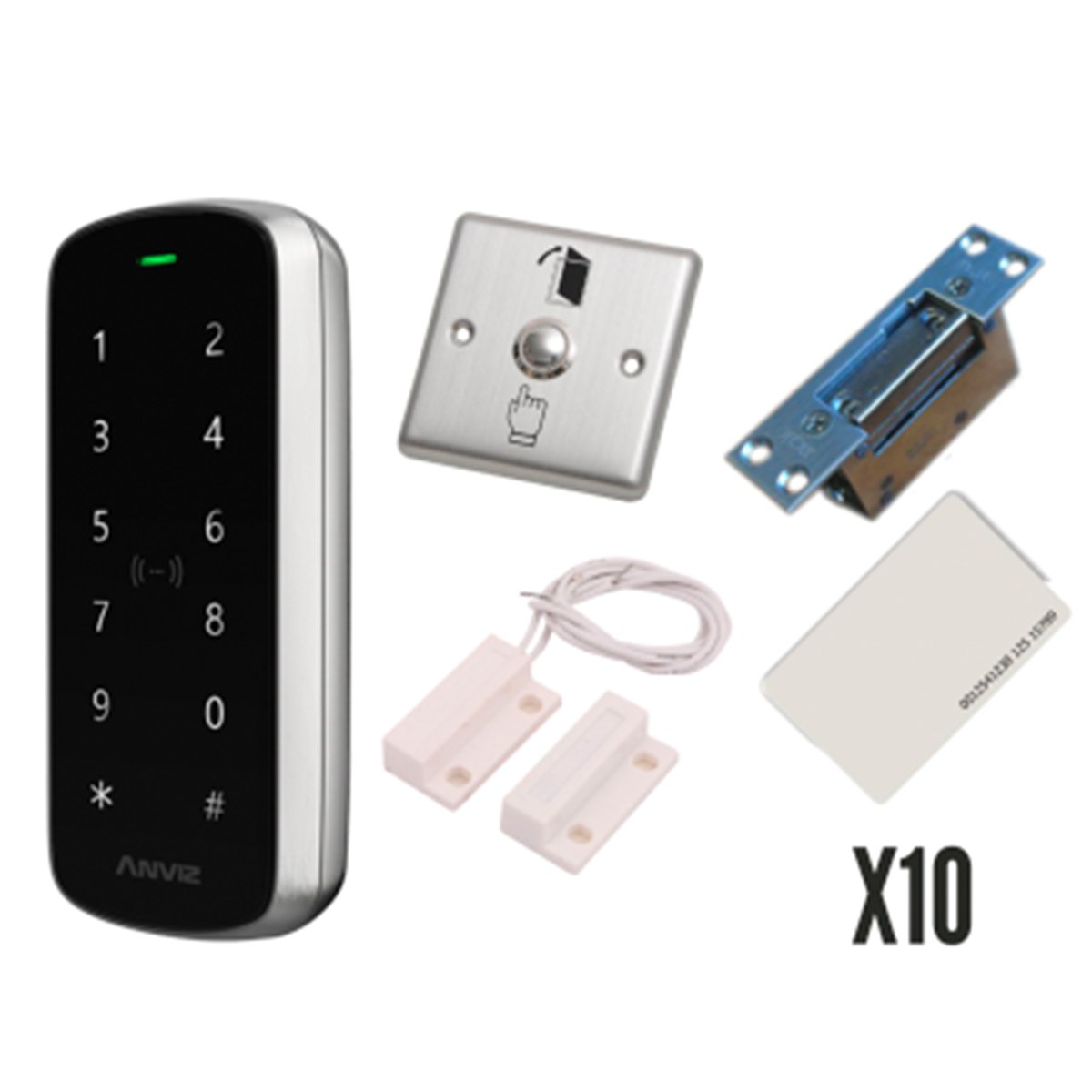 Kit Control De Acceso Exterior Ik10 M3 Pro Wifi Pestillo App