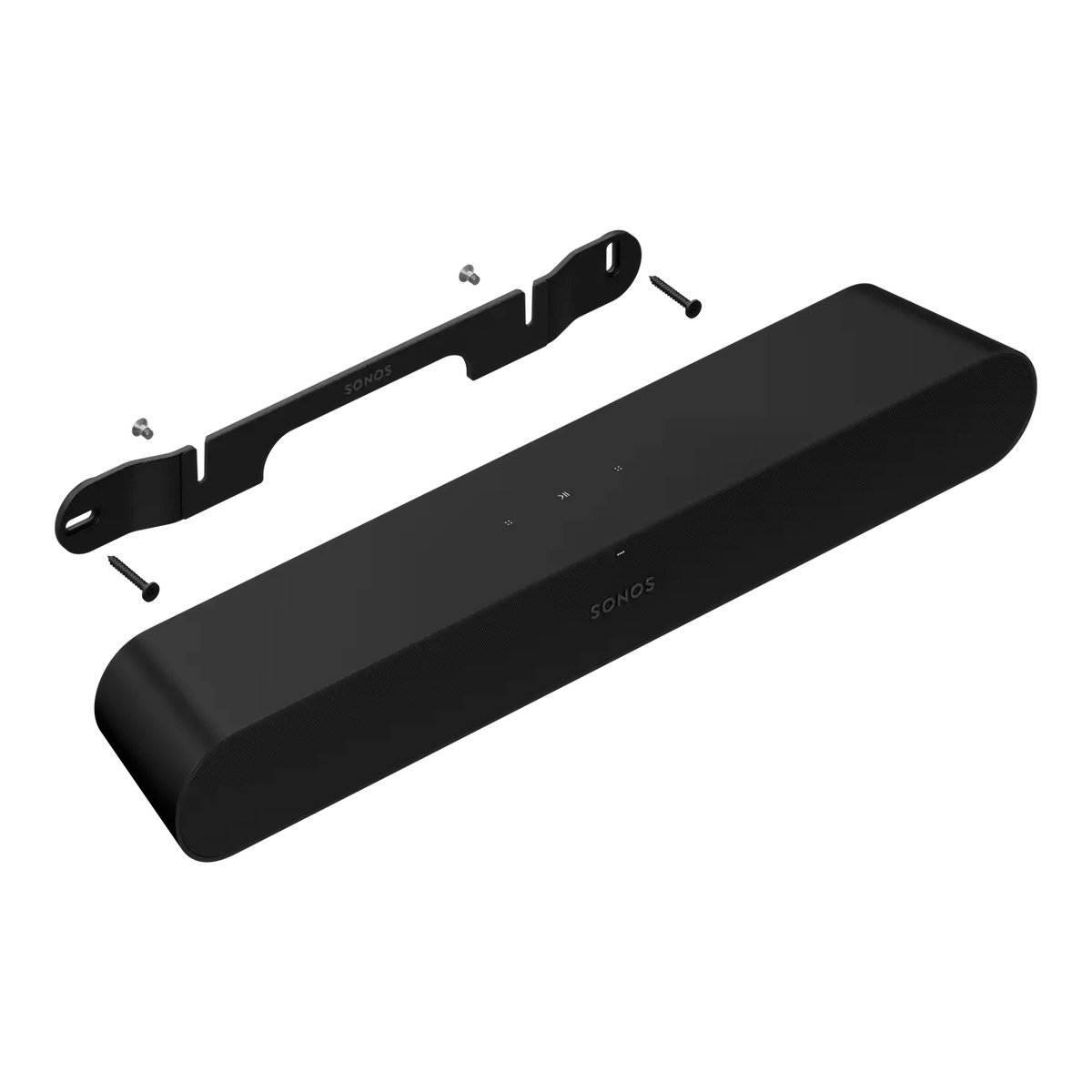 Barra De Sonido Sonos Ray + Soporte De Pared (Negro)