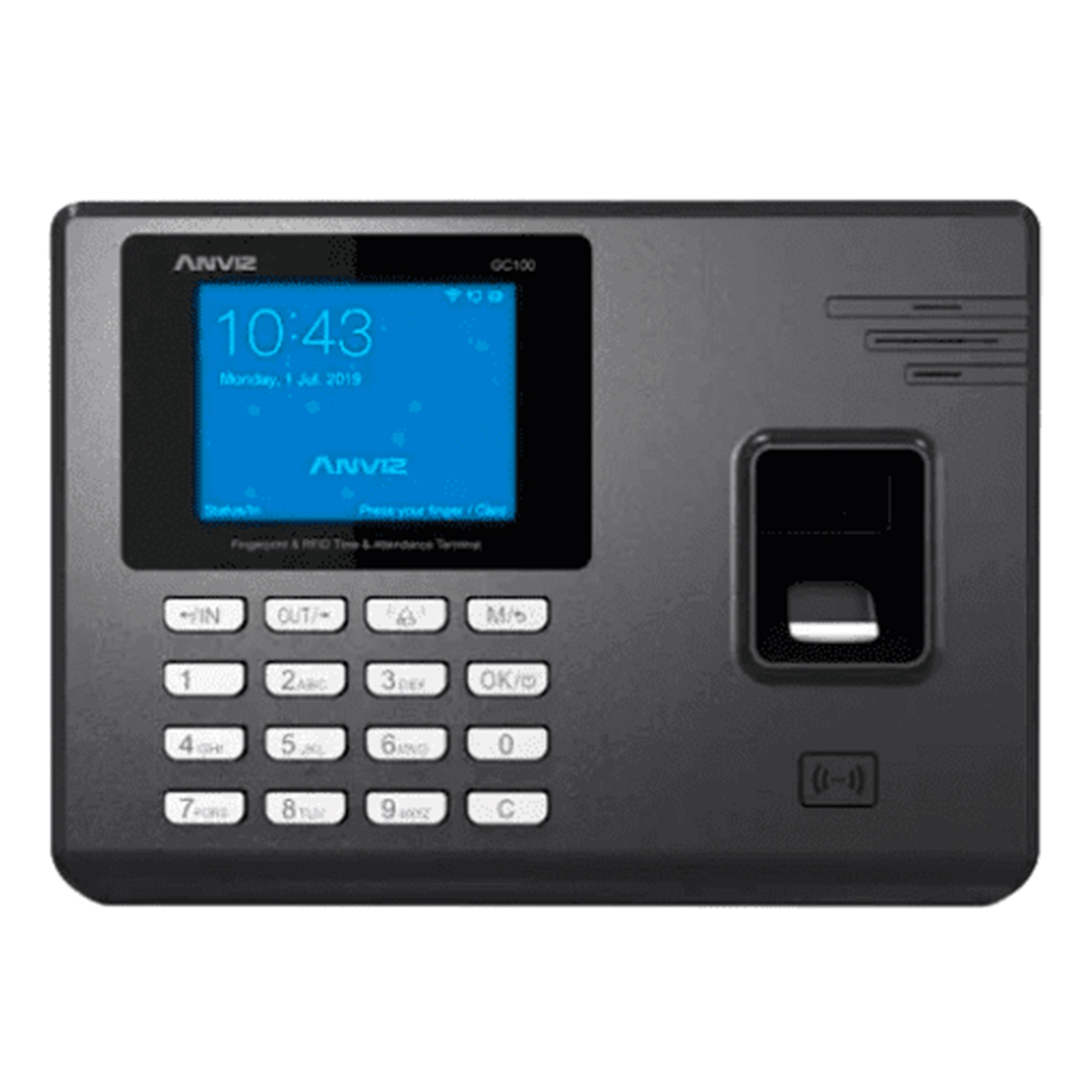 Control De Acceso Y Asistencia Huella Clave Anviz Gc100