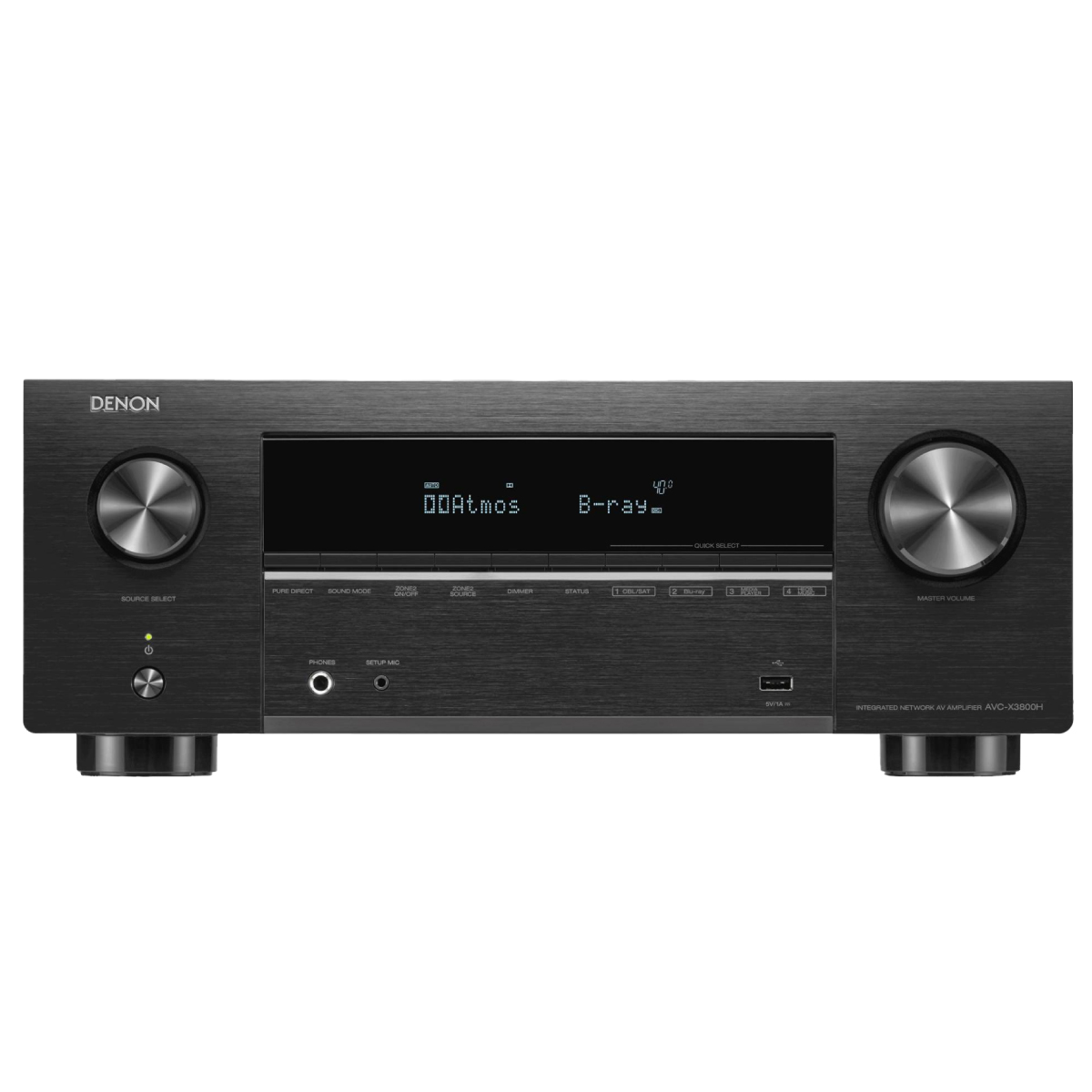 Sintoamplificador 9.4 Ch 8k 180w 6 Hdmi Denon Avc-x3800h