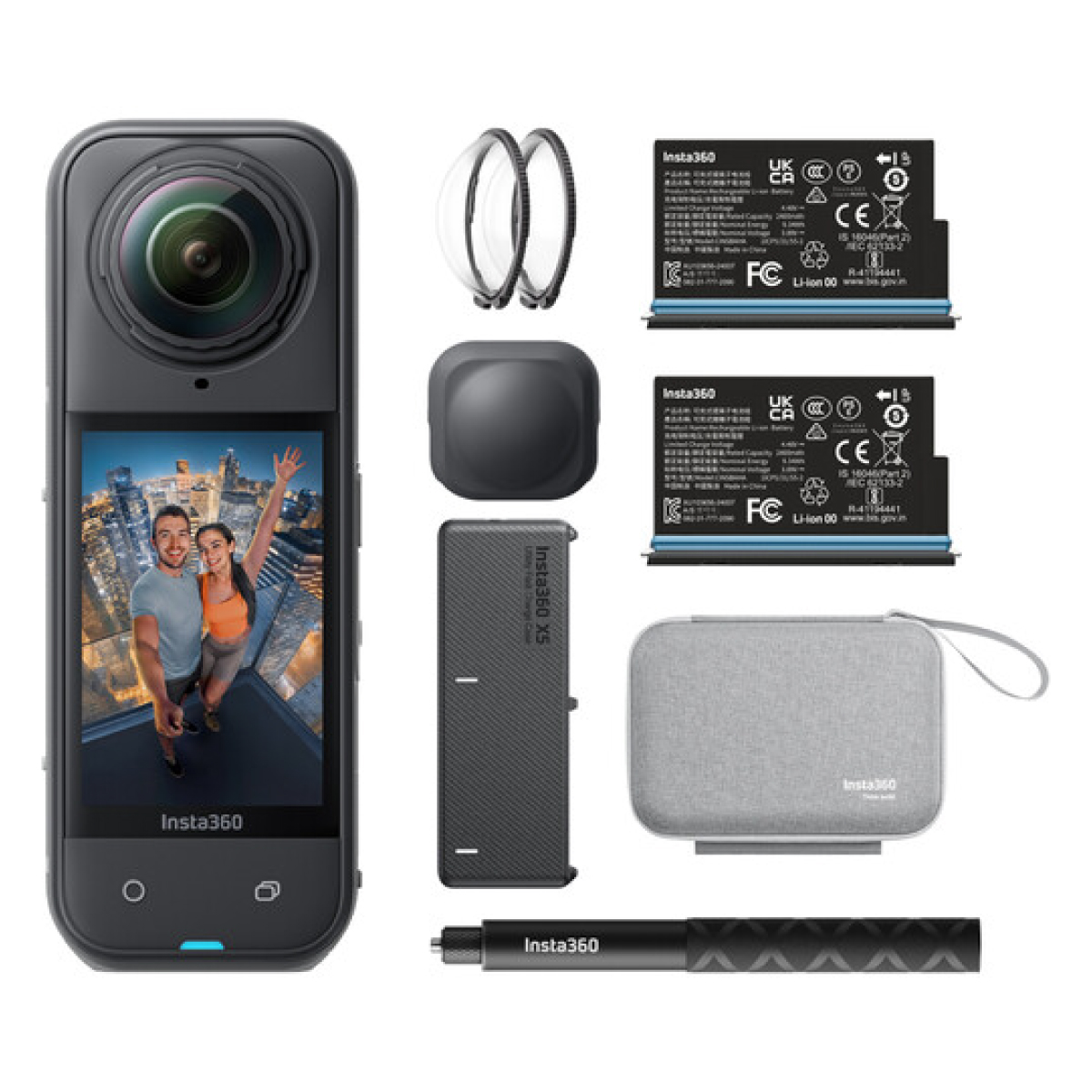 Cámara De Acción 360 8k Insta360 X5 Essential Bundle