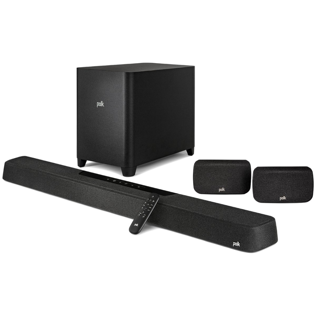 Barra De Sonido + Subwoofer + 2 surround polk Magnifi Max Ax sr
