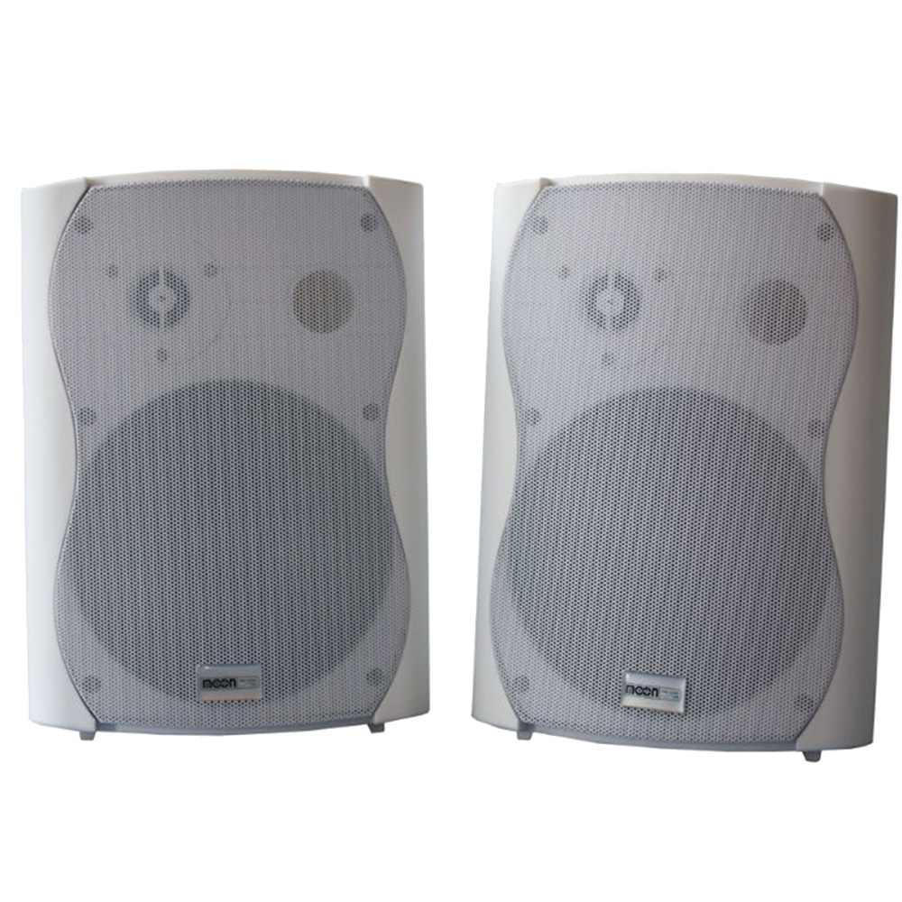 Par De Bafles Instalacion con Soporte 6.5" Moon Torch6 Blanco