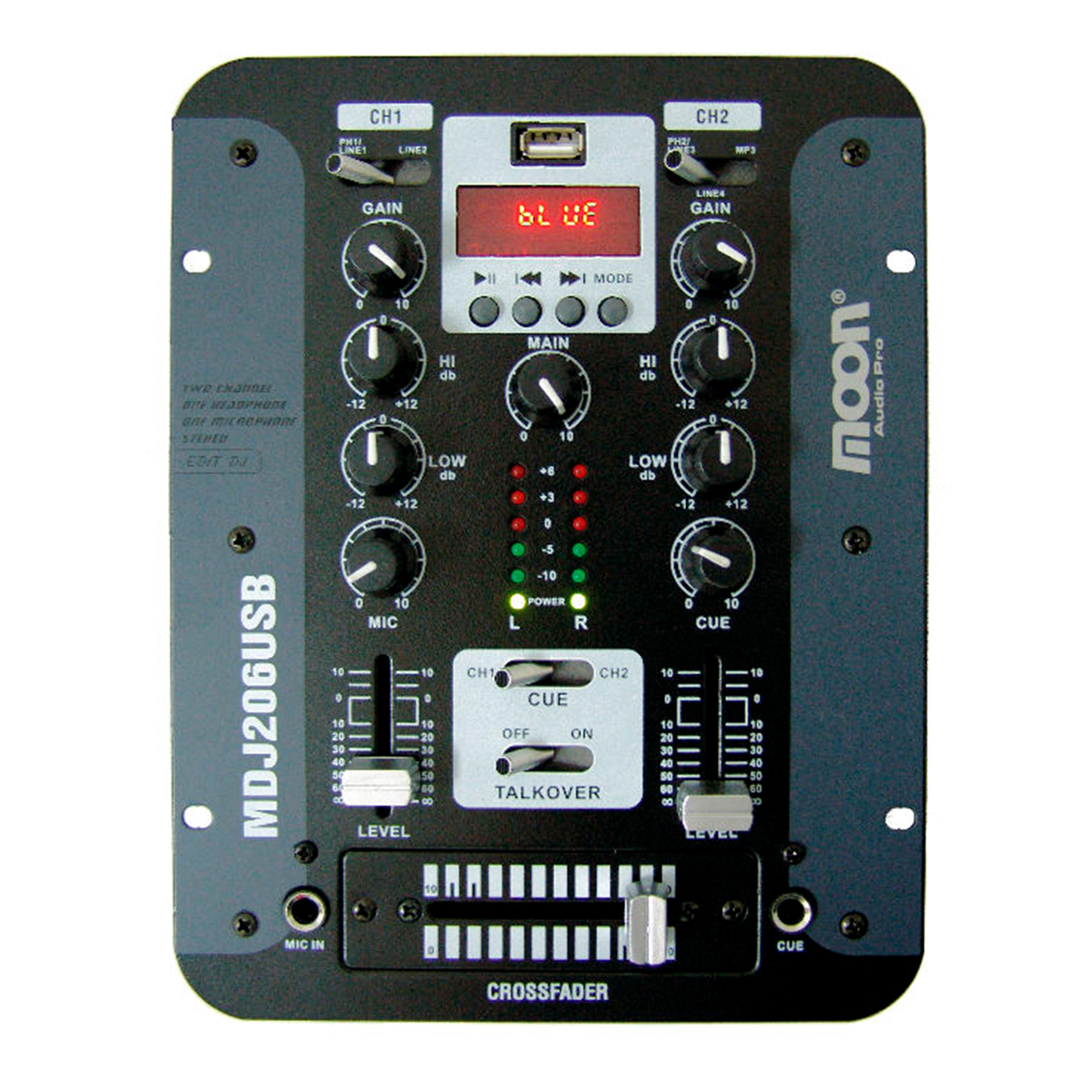 Mixer Usb Bluetooth Moon Mdj206usb