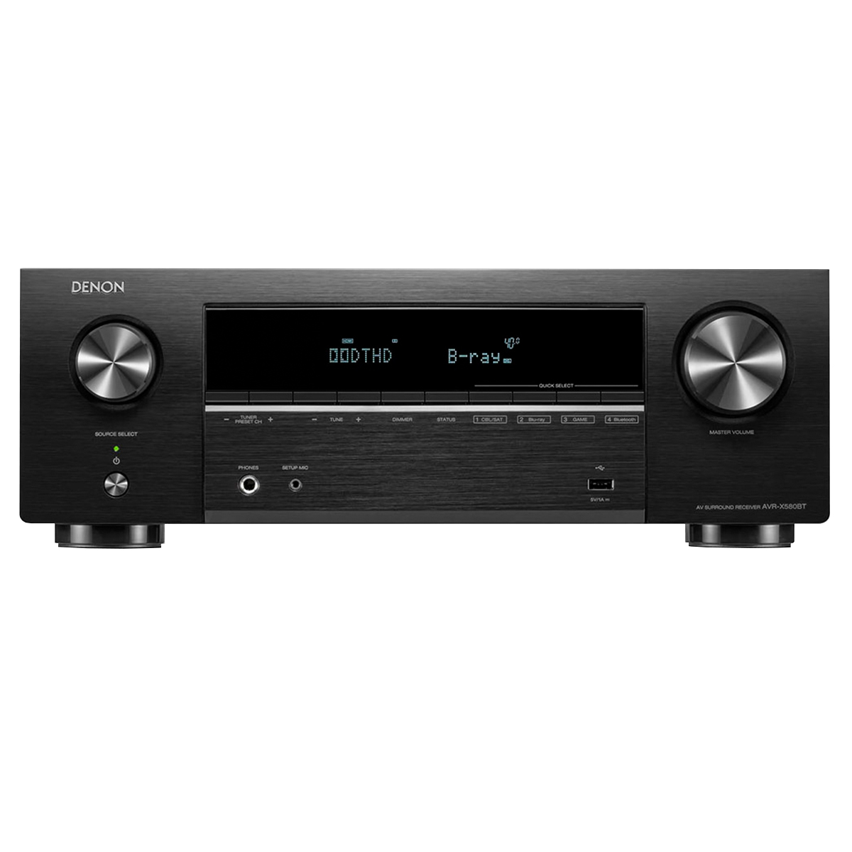 Sintoamplificador 5.1 bluetooth Denon AVR-X580BT