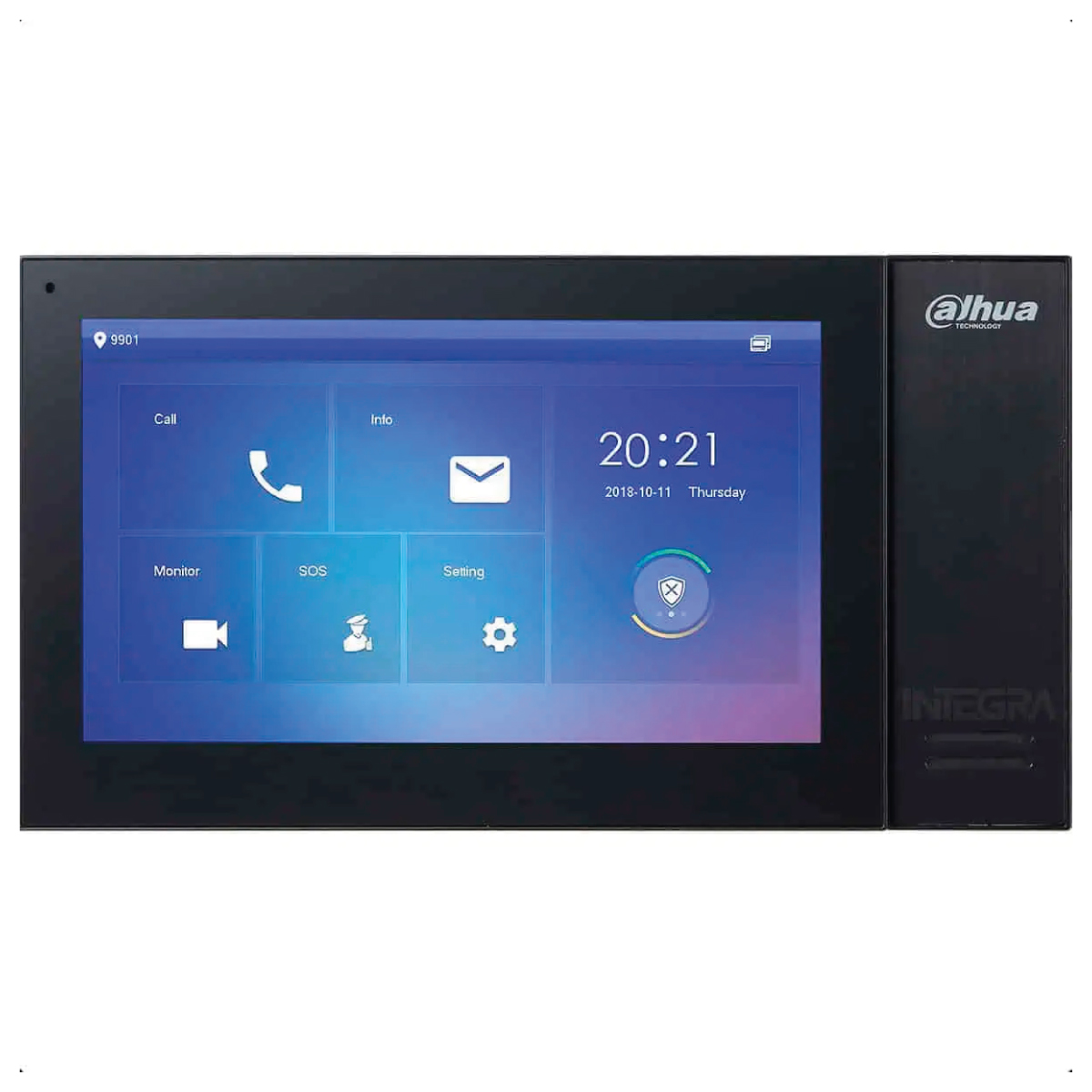 Monitor Interior Portero Ip Tactil 7" Dahua Vth2421fb-p