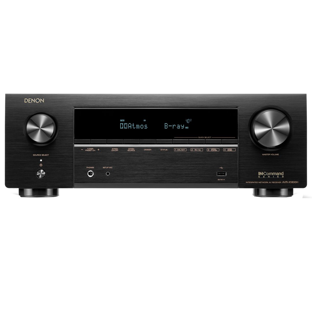 Sintoamplificador 7.2 canales Wifi Bluetooth Denon Avr-x1800h