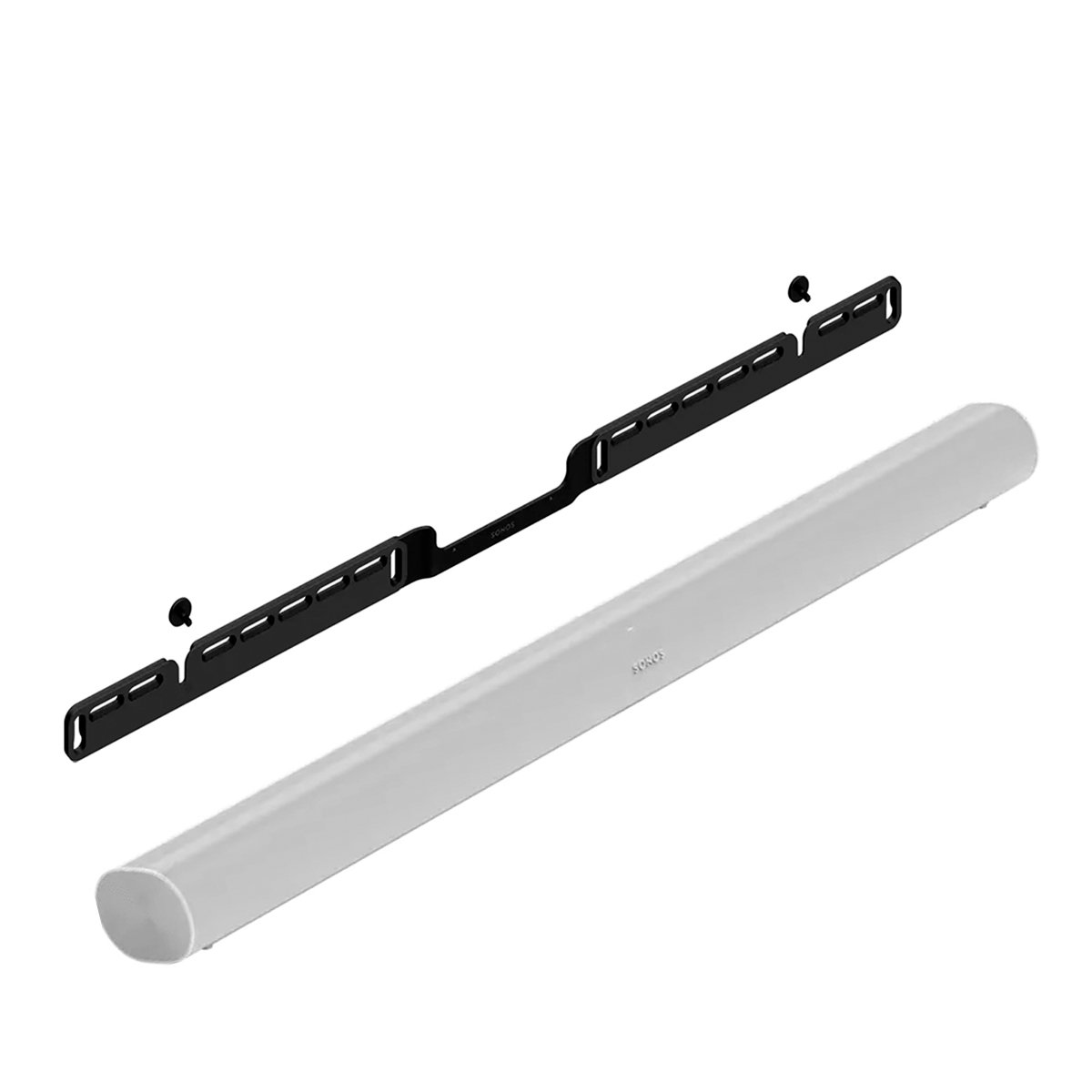 Barra De Sonido Sonos Arc + Soporte De Pared Extensible (Blanco)