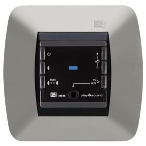 Amplificador bluetooth con entrada auxiliar y frente embellecedor EGI 41515