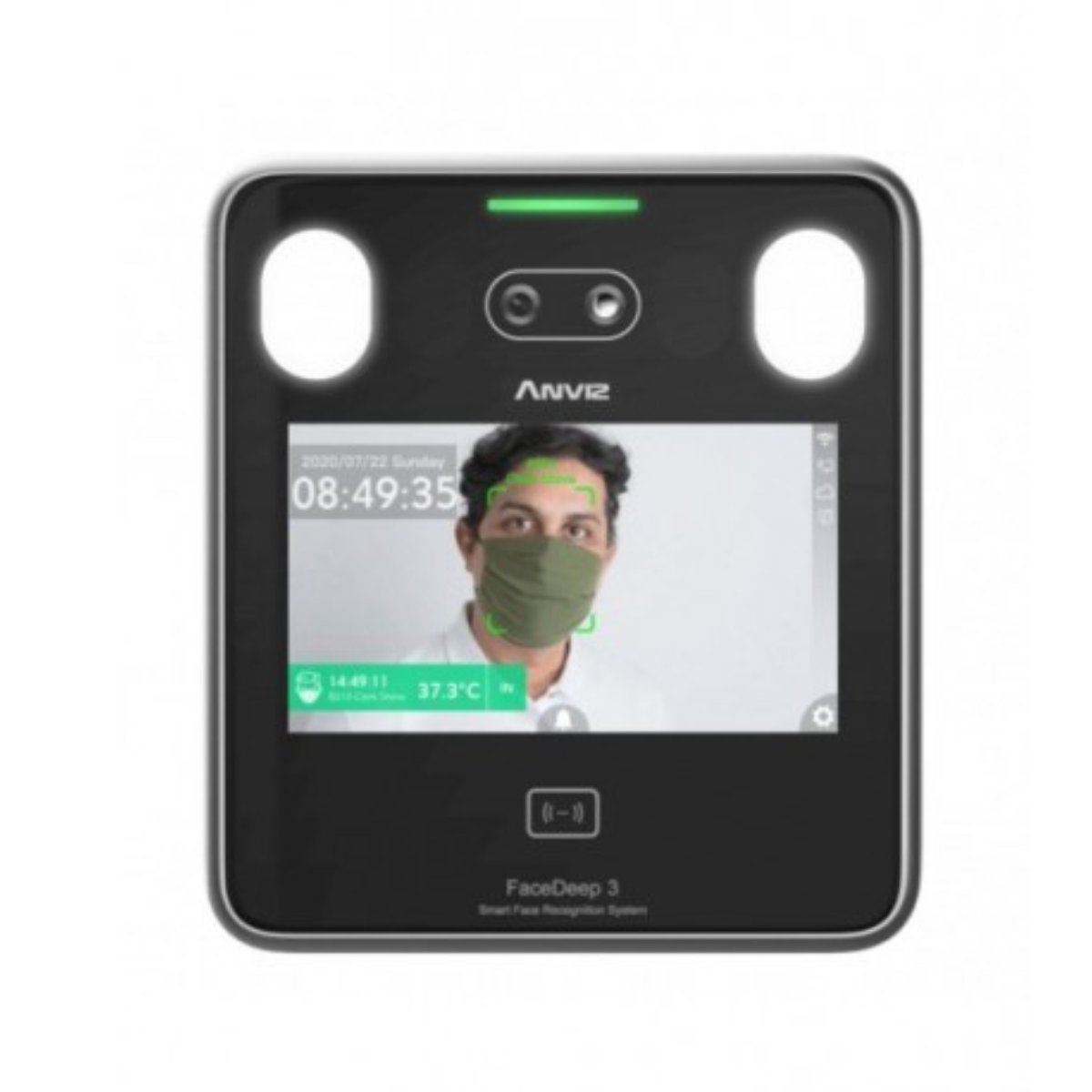 Control de acceso y presentismo Anviz Facedeep 3
