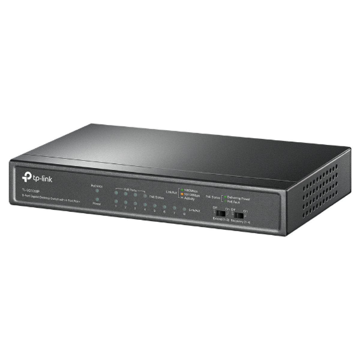 Switch De Escritorio Gigabit De 8 Puertos Tplink SG1008P