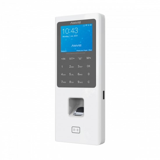 Control De Acceso Biométrico Huella Tarjeta Anviz W2pro Wifi