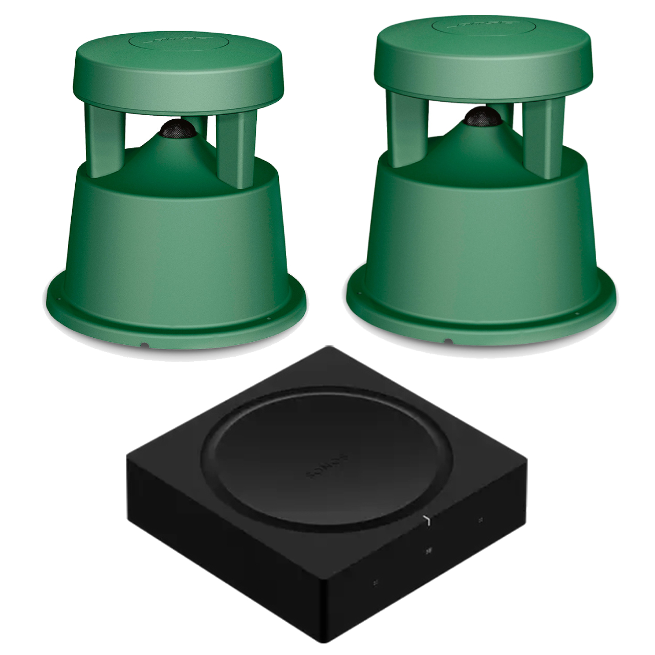 Sistema Sonido Exterior Bose Freespace 365 (par) + Sonos Amp