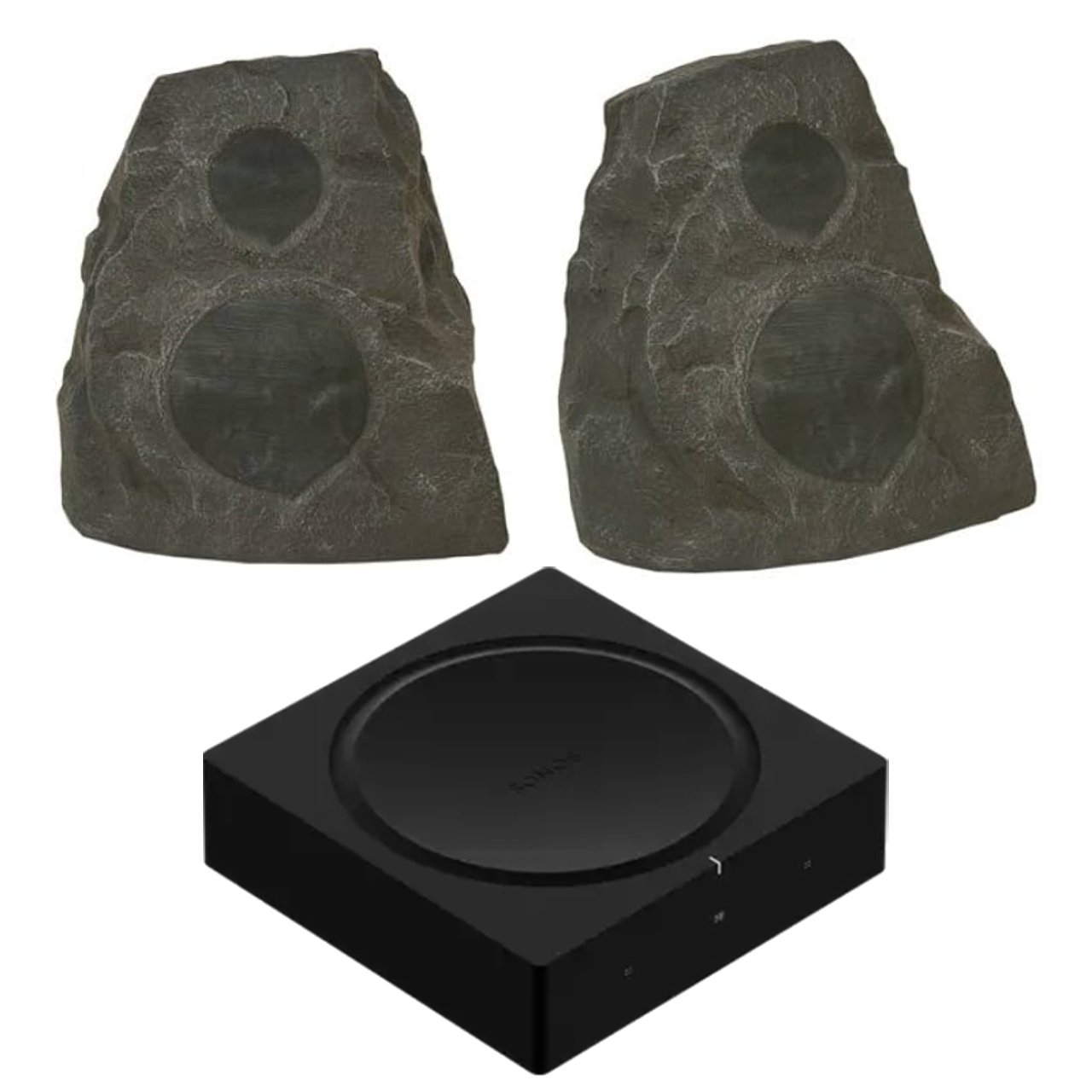 Sistema De Sonido Exterior Klipsch Awr-650-sm + Sonos Amp