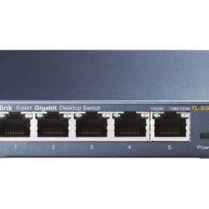 Switch de acero con 5 Puertos Tp-Link SG105
