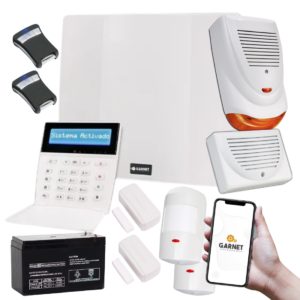 Kit Alarma Inalámbrica Wifi Con App Celular GARNET